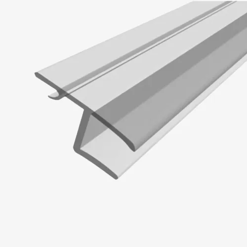 Junta Vedação 180º Batente 250cm p/Vidro de 8mm