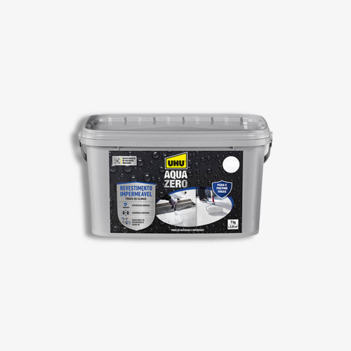 Aqua Zero UHU Revestimento impermeável branco 7kg