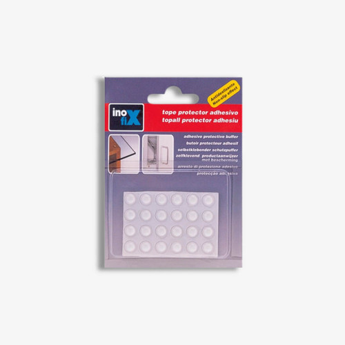 Gota de Proteção Adesiva INOFIX Transparente Ø8x2.2MM (24 unid)