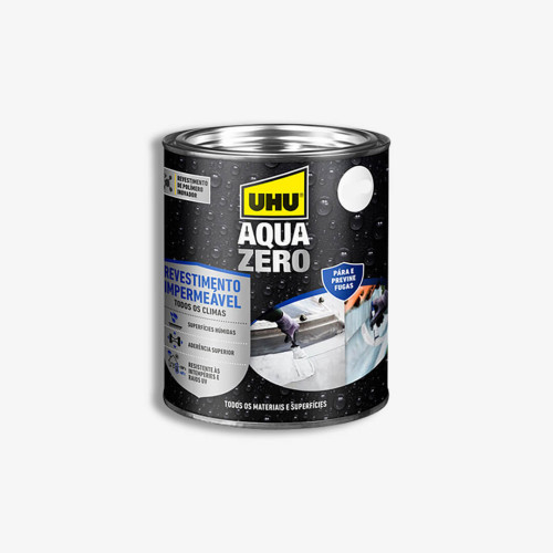Aqua Zero UHU Revestimento impermeável Cinzento 1kg