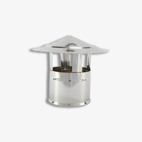 Chapéu inox NORTUFLEX s/Aba 120mm