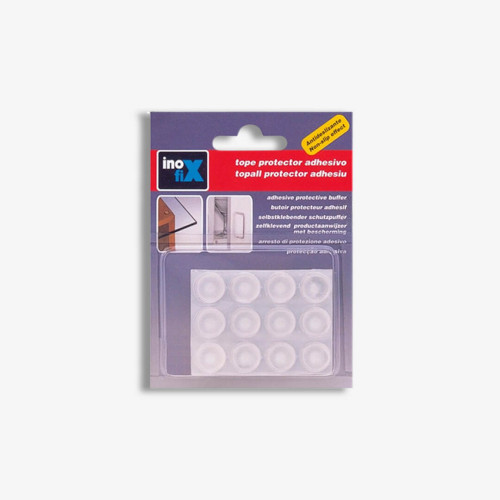 Gota de Proteção Adesiva INOFIX Transparente Ø12.7x3.5MM (14 unid)