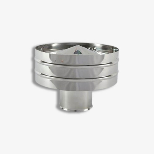 Chapéu inox NORTUFLEX c/Aba 100mm