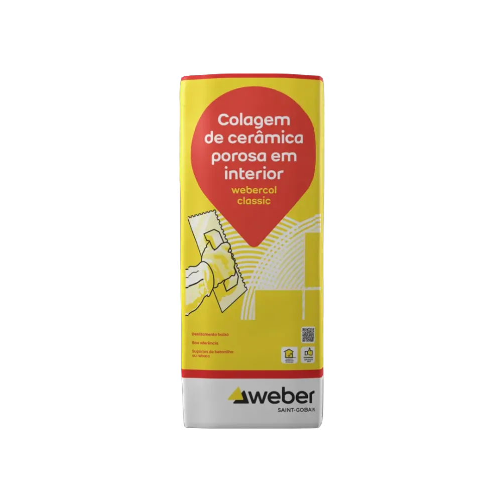 Cimento Cola Webercol Classic Kg Macovex