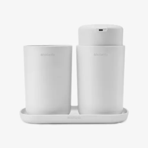 Conjunto 3 Acessórios WC Branco