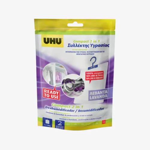 Desumidificador Compacto UHU Lavanda 100gr