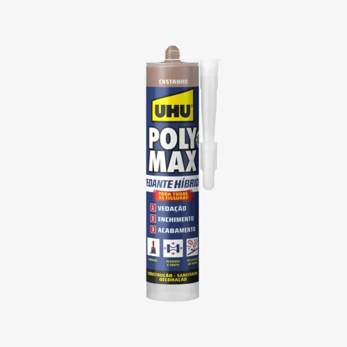 Poly Max UHU Vedante Híbrido Castanho 280ml