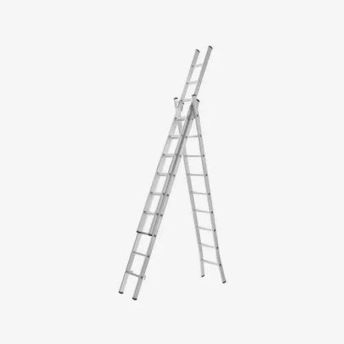 Escada de Aluminio Tripla SOCALL 2,5x2,5x2,5m