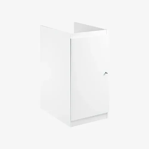 Móvel SANINDUSA para lava Roupa Riba 40cm branco