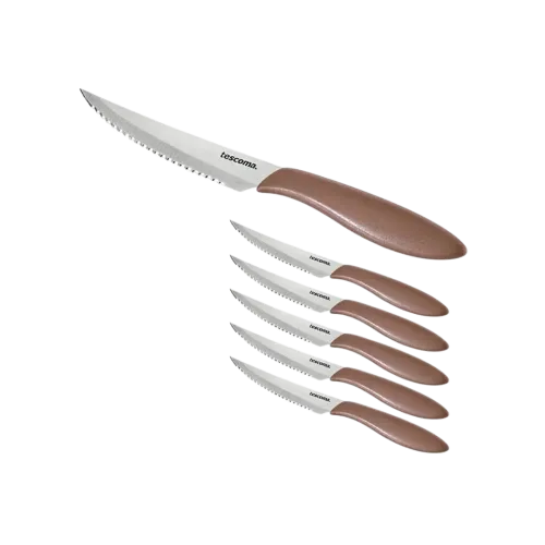 Conjunto de 6 facas TESCOMA para carne