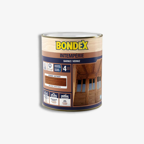 Verniz para Madeira Bondex Intempérie Acetinado Carvalho Escuro  0,75L