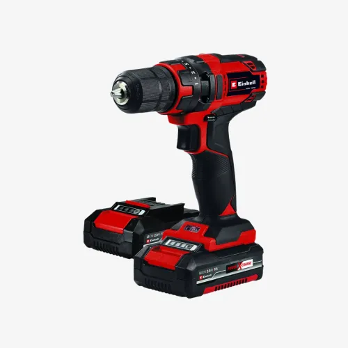 Berbequim de Impacto a Bateria Einhell TE-CD 18/40 Li-i +64 Peças