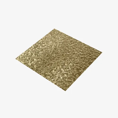 Chapa granito castanho CQFD alumínio Anodizado 500x250mm