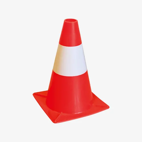 Cone Sinalizador VALPEC Branco e Vermelho 30cm